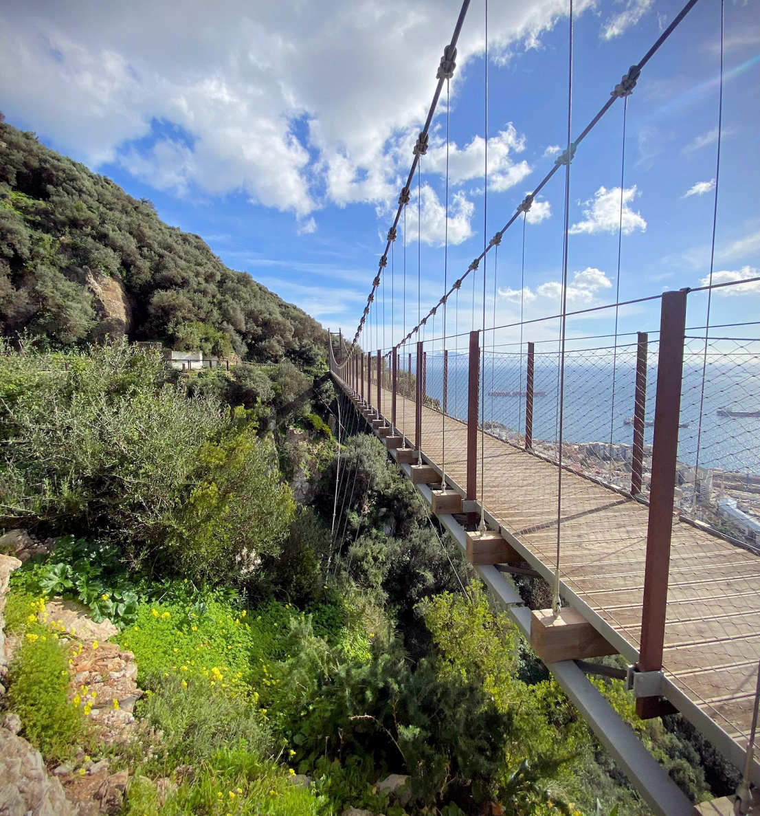 Windsor Suspension Bridge, Gibraltar